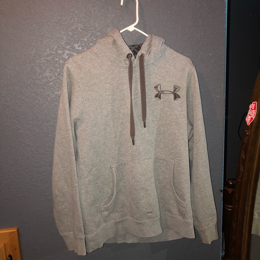 Grey Under Armour Hoodie.